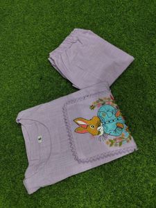 Elegant Lilac Co-ord Set