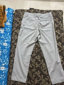 Men's Light Grey formal Pants