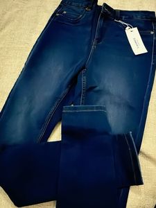 Blue Denim Jeans slim fit women