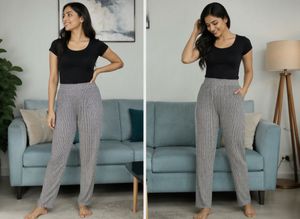 Comfortable Striped Pajama Pants
