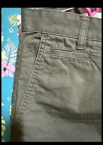 Men's Olive Green Chinos