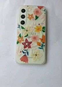 Floral Embossed Phone Case for Samsung S23