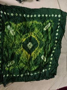 Green Silk Scarf