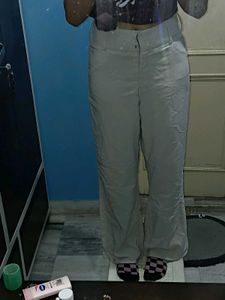 High Waisted Wide Leg Trousers