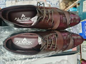 Almok Brown Formal Shoes