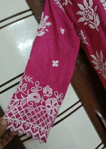 New Premium silk chikankari suit
