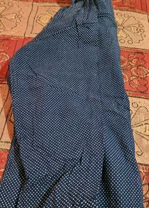 Men's Blue Polka Dot Shirt