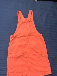 Coral Dungree Dress
