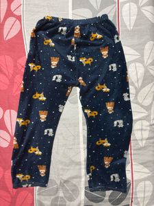 Cozy Fox Print Flannel Pajama Pants