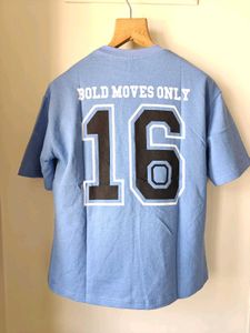 Men's Blue Graphic T-Shirt