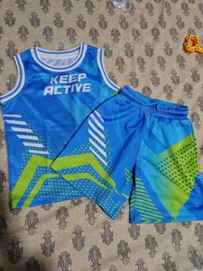 Keep Active Blue Athletic Set