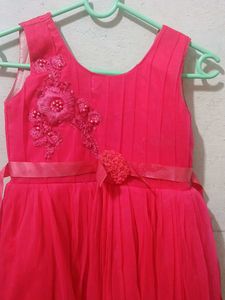 Bright Pink Party Dress