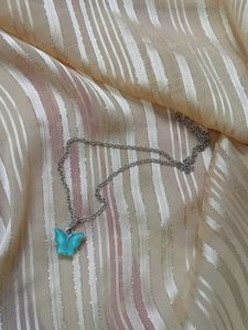 Cute Butterfly Pendant Necklace