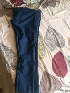 plazzo pant navy blue