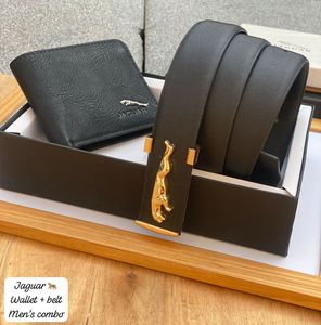 Jaguar Belt and Wallet Combo