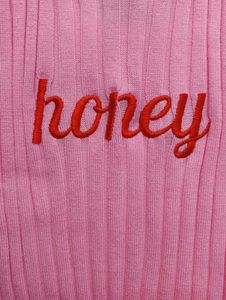 Pink Knit Crop Top