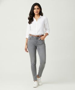 Stylish Grey Denim Jeans