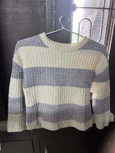 Cozy Striped Knit Sweater