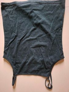 Dark Geen tan top with lace