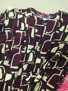 Boho Print kaftan