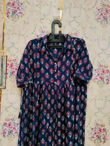 🇳🇿💫🎀Stylish Blue Printed Kurta