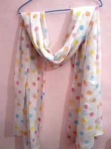 Chic Polka Dot Dupatta