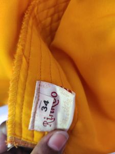 Raw silk readymade blouse