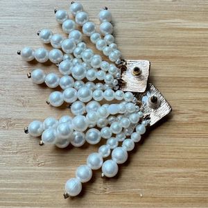 Brand New Pearl Vintage Earring From NYC