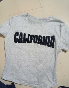 Grey California Graphic Tee