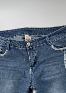 Vintage low rise bootcut jeans