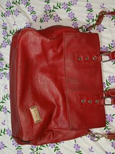 Maroon Used Purse