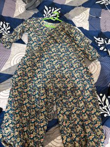 Cozy Floral Print Pajama Set