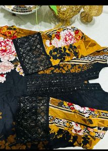 new patch work brown suit