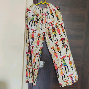 Palazzo Pant Tribal Design