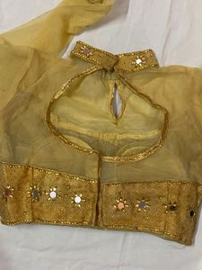 Gold Embellished Blouse