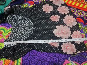 Floral Print Flutter Sleeve Top