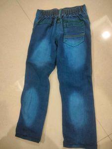 Boy's Denim Jeans with Patch Detail