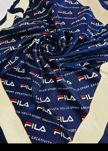 Fila Printed satin Scarf/bandana
