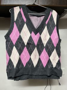 Argyle Sweater Vest💜💜