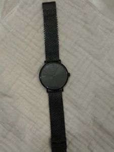 Michael Kors Black Mesh Watch