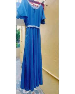 Blue Long Maxi Dress
