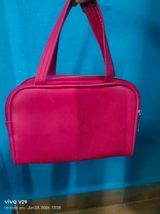 Quilted Pink Handbag