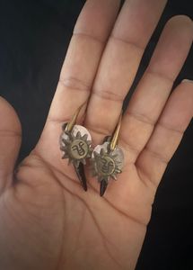 Artistic abalone neklace and earings set