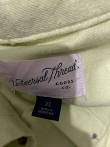 Lime Green Button-Up Shirt