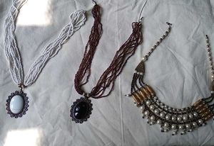 Assorted Beaded Necklaces Set