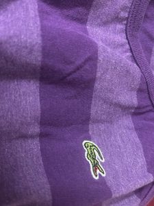 Purple Striped Tank Top