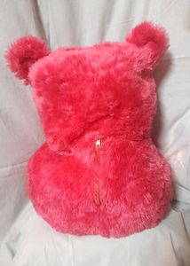 Big Pink Teddy Bear With Heart Couple Kid Gift 🧸