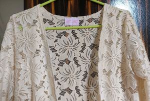Elegant Lace Kimono Cardigan