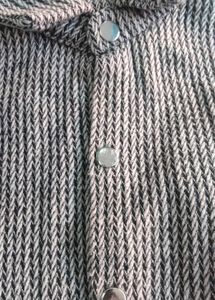 Chic Striped Button-Up Top