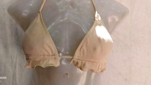 beige bralette